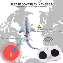 Load image into Gallery viewer, 2.4G Wireless Remote Control Simulation Mosasaur Dinosaur Toys Chargebale Water Swimming Toys Kids Christmas Birthday Gifts