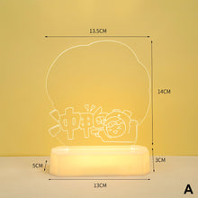 Load image into Gallery viewer, Note Board Creative Led Night Light USB Message Board Holiday Light With Pen Gift For Children Girlfriend Decoration Night Lamp