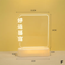 Load image into Gallery viewer, Note Board Creative Led Night Light USB Message Board Holiday Light With Pen Gift For Children Girlfriend Decoration Night Lamp
