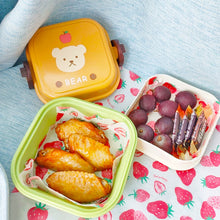 Load image into Gallery viewer, Double Layer Cartoon Lunch Box for Kids Children Plastic Bento Box Food Container for School Outdoor Camping Boxs