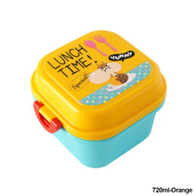 Load image into Gallery viewer, Double Layer Cartoon Lunch Box for Kids Children Plastic Bento Box Food Container for School Outdoor Camping Boxs