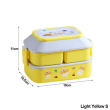 Load image into Gallery viewer, Kawaii Portable Lunch Box For Girls School Kids Plastic Picnic Bento Box Microwave Food Box With Compartments Storage Containers