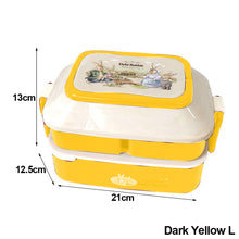 Load image into Gallery viewer, Kawaii Portable Lunch Box For Girls School Kids Plastic Picnic Bento Box Microwave Food Box With Compartments Storage Containers