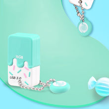 Load image into Gallery viewer, HP 64GB 32GB USB Flash Drive Cute Pendrive 2.0 Blue Pink