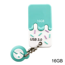 Load image into Gallery viewer, HP 64GB 32GB USB Flash Drive Cute Pendrive 2.0 Blue Pink