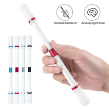 Load image into Gallery viewer, 1pc Cool Black White Spinning Pen Creative Rotating Gaming Pens Student Gift Toy Stress Pressure Releaser Penspinning Pen