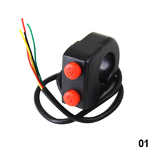 Load image into Gallery viewer, 22mm Motorcycle Handlebar Horn And Headlight Combination Switch Button Motor Switches Turn Signal Modification ATV Accessories