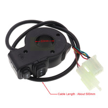 Load image into Gallery viewer, 3 In 1 Motorcycle HeadLight Switch Electric Bike Scooter ATV Quad Light Turn Signal Horn ON/OFF Button For 22mm Dia Handlebars Motorbike