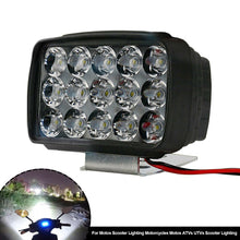 Load image into Gallery viewer, 15 LED Motorcycle Headlight Spot Light 1000LM For Motos Scooter Lighting Motorcycles Motos ATVs UTVs Scooter Lighting