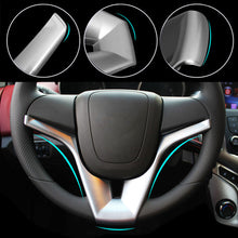 Load image into Gallery viewer, Car Steering Wheel Moulding Cover Trim Insert Sticker For Chevrolet Cruze Trax Tracker Auto Accessories Car Decorations