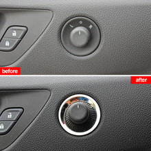 Load image into Gallery viewer, Car Rear View Mirror Adjustment Knob Rearview Mirror Trim Sticker for Chevrolet Trax Cruze Malibu Aveo 2009 - 2016