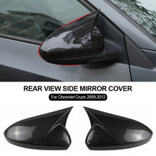 Load image into Gallery viewer, Pair Car Rearview Mirror Cover Trim Side Wing Rear View Mirror Covers With Horn Styling for Chevrolet Cruze 2009-2012