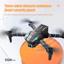 Load image into Gallery viewer, S128 Mini Drone 4K HD Camera Air Pressure Fixed Height Professional Three-Sided Obstacle Avoidance Foldable Quadcopter Toys