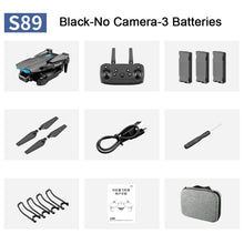 Load image into Gallery viewer, Mini Drone S89 pro 4k Profesional HD Dual Camera WiFi Fpv Drones Height Preservation Rc Helicopters Quadcopter Toys