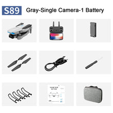 Load image into Gallery viewer, Mini Drone S89 pro 4k Profesional HD Dual Camera WiFi Fpv Drones Height Preservation Rc Helicopters Quadcopter Toys