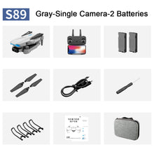 Load image into Gallery viewer, Mini Drone S89 pro 4k Profesional HD Dual Camera WiFi Fpv Drones Height Preservation Rc Helicopters Quadcopter Toys
