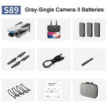 Load image into Gallery viewer, Mini Drone S89 pro 4k Profesional HD Dual Camera WiFi Fpv Drones Height Preservation Rc Helicopters Quadcopter Toys