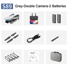 Load image into Gallery viewer, Mini Drone S89 pro 4k Profesional HD Dual Camera WiFi Fpv Drones Height Preservation Rc Helicopters Quadcopter Toys