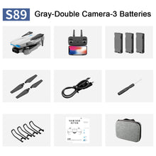 Load image into Gallery viewer, Mini Drone S89 pro 4k Profesional HD Dual Camera WiFi Fpv Drones Height Preservation Rc Helicopters Quadcopter Toys