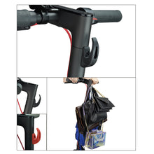 Load image into Gallery viewer, Electric Scooter Front Hanger Accessories Scooter Bag Helmet Dual Claw Hook Bags Grip Storage Holder Rack For Xiaomi M365/1S/Pro