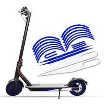 Load image into Gallery viewer, Night Riding Warning Strip Scooter Sticker Reflective PVC Scooter Decal Waterproof For Xiaomi Mijia M365 Scooter Accessories