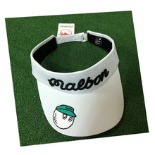Load image into Gallery viewer, Adjustable Women Sport Sun Visor Hats Empty Top Baseball Hat Tennis Ball Caps For Golf Beach Tennis Sports