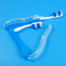 Load image into Gallery viewer, Disposable Foldable Hygiene Oral Portable Travel Camping Toothbrush Hiking Tooth Brush Tooth Cleaning Tools