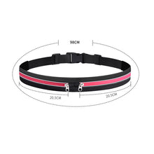 Load image into Gallery viewer, Adjustable Gym Bag Waterproof Sports Bag Running Waist Bag Pocket Running Cycling Jogging Waist Belt Pack Phone Pouch Pocket