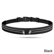 Load image into Gallery viewer, Adjustable Gym Bag Waterproof Sports Bag Running Waist Bag Pocket Running Cycling Jogging Waist Belt Pack Phone Pouch Pocket