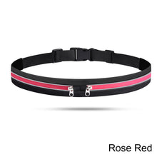 Load image into Gallery viewer, Adjustable Gym Bag Waterproof Sports Bag Running Waist Bag Pocket Running Cycling Jogging Waist Belt Pack Phone Pouch Pocket