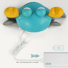 Load image into Gallery viewer, Induction Escape Crab Rechargeable Electric Pet Musical Toys Children'S Toys Birthday Gifts Interactive Toys Learn To Climb Toys