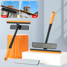 Load image into Gallery viewer, 3 in 1 Glass Squeegee Cleaning Brush with Scraper Home Ceramic Floor Window Cleaning Tool with Handle