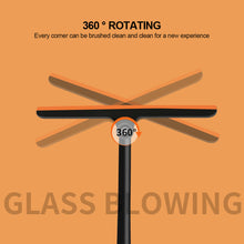 Load image into Gallery viewer, 3 in 1 Glass Squeegee Cleaning Brush with Scraper Home Ceramic Floor Window Cleaning Tool with Handle