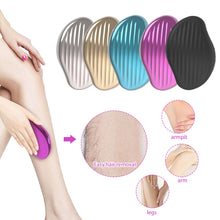 Load image into Gallery viewer, Painless Epilator Reusable Physical Crystal Hair Removal Safe Easy Cleaning Body Depilation Tool Glass Hair Removal Beauty Tool