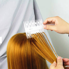 Load image into Gallery viewer, Professional Hair Comb Hair Dyeing Highlight Hair Brush Fish Wide Tooth Zone Comb Barber Hairdressing Comb Hair Styling Tool