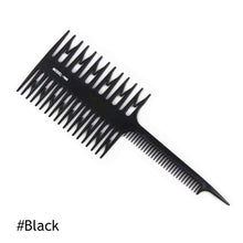 Load image into Gallery viewer, Professional Hair Comb Hair Dyeing Highlight Hair Brush Fish Wide Tooth Zone Comb Barber Hairdressing Comb Hair Styling Tool