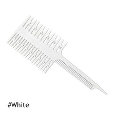 Load image into Gallery viewer, Professional Hair Comb Hair Dyeing Highlight Hair Brush Fish Wide Tooth Zone Comb Barber Hairdressing Comb Hair Styling Tool