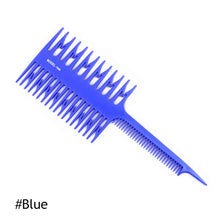 Load image into Gallery viewer, Professional Hair Comb Hair Dyeing Highlight Hair Brush Fish Wide Tooth Zone Comb Barber Hairdressing Comb Hair Styling Tool