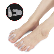 Load image into Gallery viewer, A-line Silicone Overlapping Hallux Valgus Toe Separator Toe Correction Anti-wear Anti-toe Overlapper Bone Thumb Orthotics Corrector