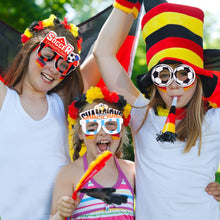Load image into Gallery viewer, Qatar World Cup Glasses Decoration Photo Props Football World Cup Fan Supplies Party Glasses Soccer Fighting Glasses
