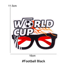 Load image into Gallery viewer, Qatar World Cup Glasses Decoration Photo Props Football World Cup Fan Supplies Party Glasses Soccer Fighting Glasses