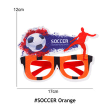 Load image into Gallery viewer, Qatar World Cup Glasses Decoration Photo Props Football World Cup Fan Supplies Party Glasses Soccer Fighting Glasses