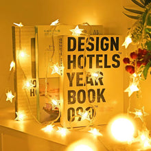 Load image into Gallery viewer, Christmas Decoration LED Star String Lights Christmas Light Battery Powered USB Plug Home Christmas Decoration Xmas Navidad