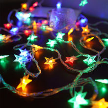 Load image into Gallery viewer, Christmas Decoration LED Star String Lights Christmas Light Battery Powered USB Plug Home Christmas Decoration Xmas Navidad