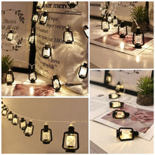 Load image into Gallery viewer, Fairy Lights LED Retro Kerosene Lamp String Lights Christmas Light Battery Powered Outdoor Home Christmas Decoration Xmas Navidad