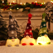 Load image into Gallery viewer, Glowing Gnome Christmas Faceless Doll Merry Christmas Home Decoration Navidad Natal Gift for New Year 2023 Xmas Gifts