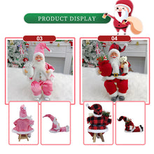 Load image into Gallery viewer, 35cm Santa Claus Doll Christmas Tree Ornament Merry Christmas Decorations For Home Xmas Navidad Gifts New Year 2023