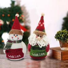 Load image into Gallery viewer, Christmas Snowman Santa Claus Doll Merry Christmas Ornaments Decorations For Home Xmas Navidad Noel Happy New Year 2023