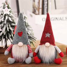 Load image into Gallery viewer, Merry Christmas Faceless Gnome Santa Doll Ornaments For Xmas Old Man Decoration Gifts 2023 New Year