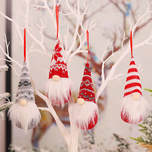 Load image into Gallery viewer, Merry Christmas Faceless Gnome Doll Ornaments For Xmas Tree Forest Old Man Hanging Pendant Decoration 2023 New Year